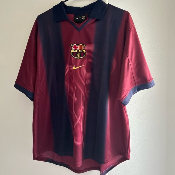 ウェア CJ X NIKE X FC BARCELONA RETRO 2000/01 CJ X NIKE X FC BARCELONA RETRO 2000/01 HOMESKELETON JERSEY | eBay